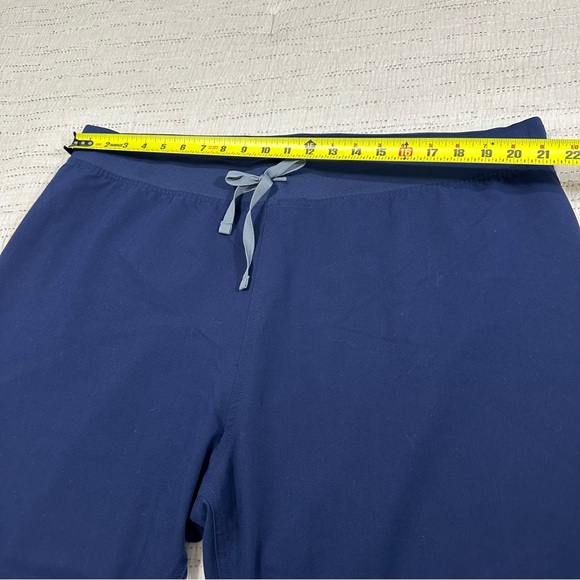 Figs Women's Navy Straight-Leg Scrub Pants - Picture 4 of 5